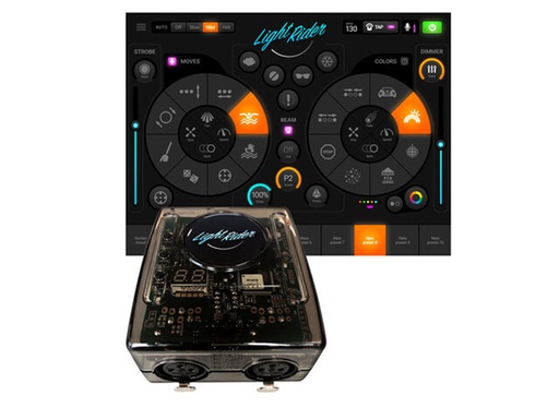 LIGHT RIDER + TABLETTE <>Contrôle d'Éclairage Intuitif et Mobile