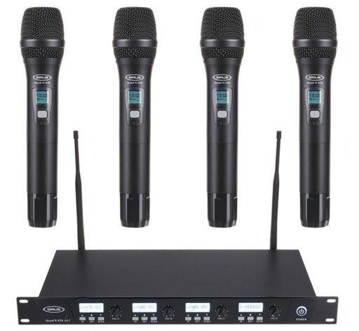MICRO HF - Sirus Quad 4H470 <>- Microphones Sans Fil Polyvalents